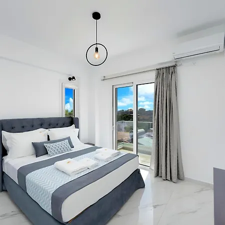 Luminosa Luxus Сasa de vacaciones Asprouliánoi